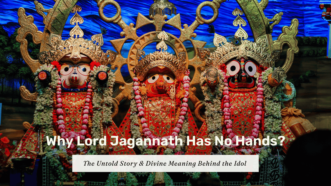 why jagannath has no hands, why lord jagannath has no hands and legs, story behind  jagannath without hands,