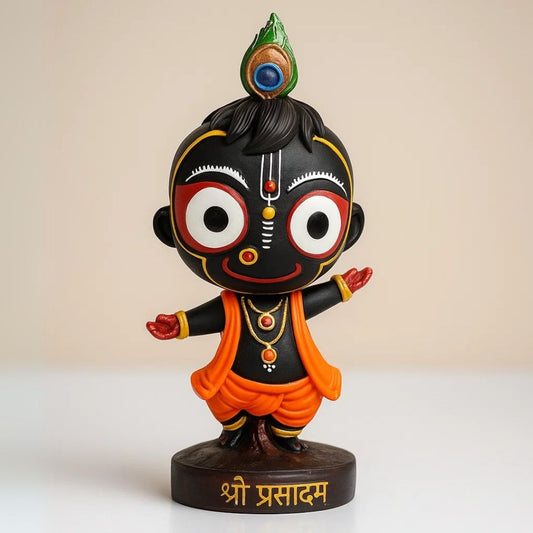 Dancing Jagannath Idol Statue For Home, Car Dashboard, Gifting & Decor