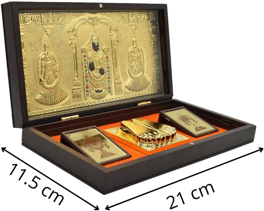Balaji Charan Paduka Box || Tirupati Balaji Pooja Box