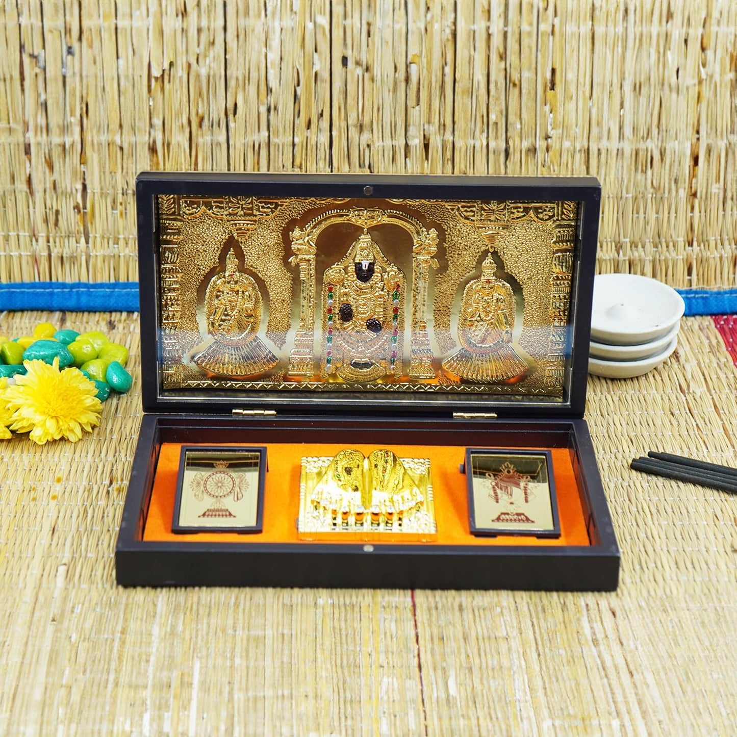 Balaji Charan Paduka Box || Tirupati Balaji Pooja Box