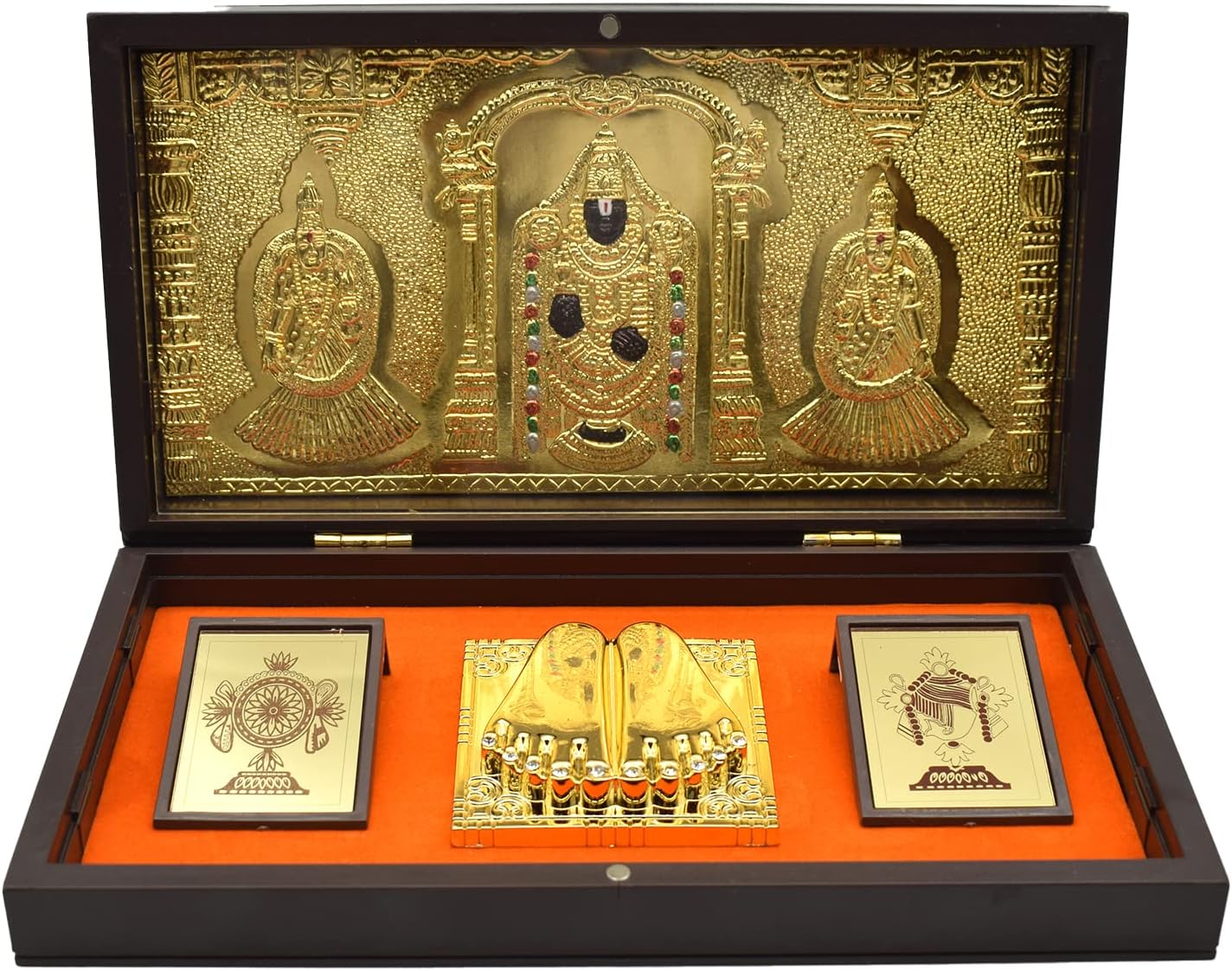 Balaji Charan Paduka Box || Tirupati Balaji Pooja Box