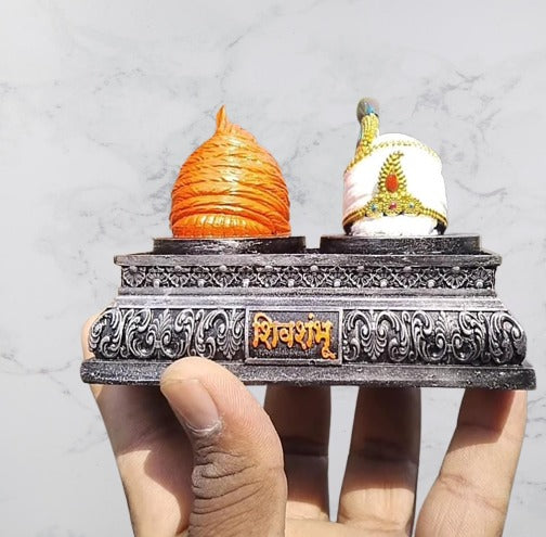Shiv Shambhu Jiretop 3-Inch Idol | Divine Representation of Lord Shiva