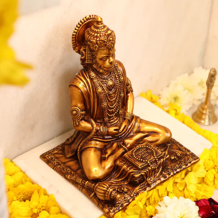 Meditating Lord Hanuman Idol | Bajrang Bali Murti | Hanuman Ji in Meditation Posture