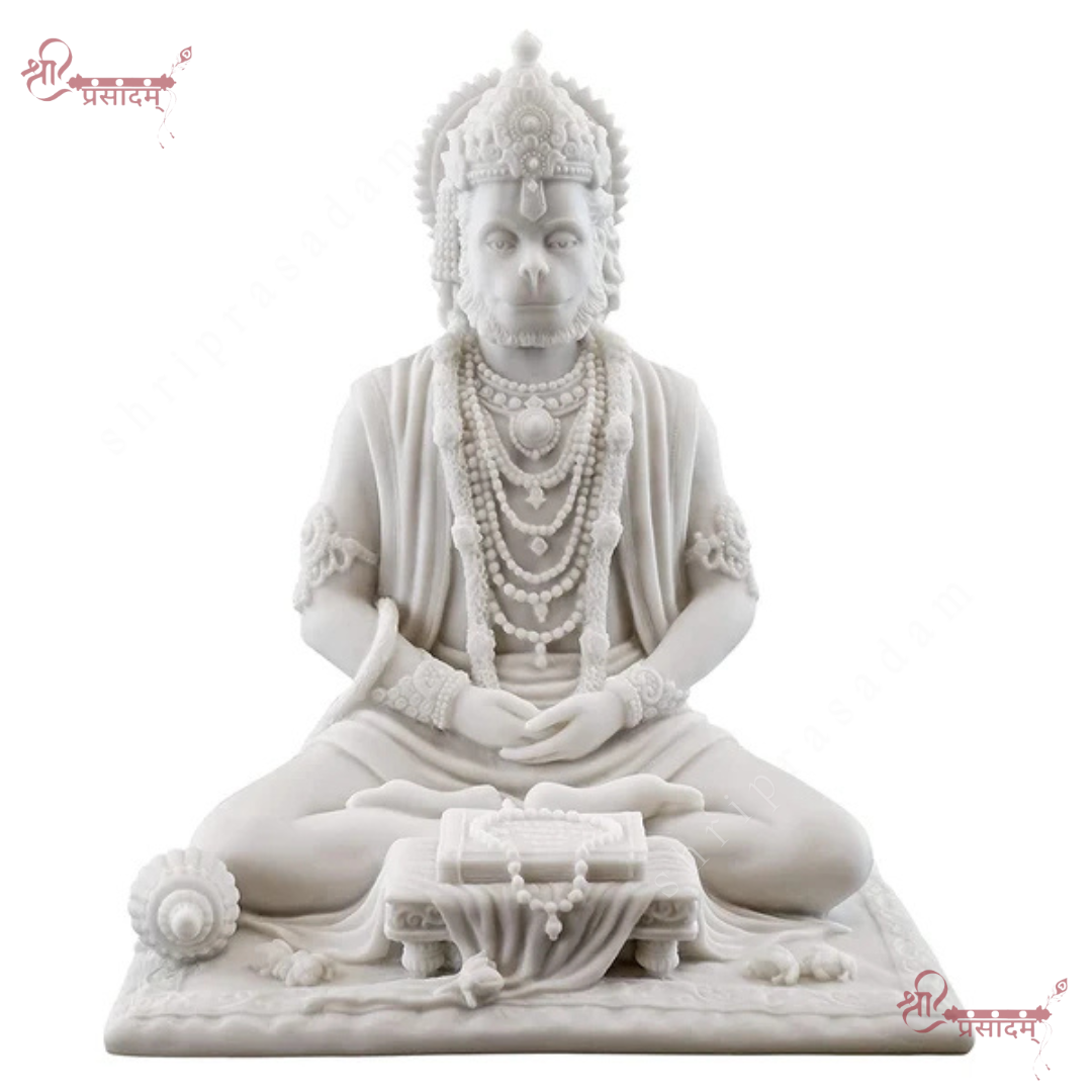 Hanuman Ji Idol | Bajrang Bali Murti | Hanuman ji Statue for Home Pooja & Décor