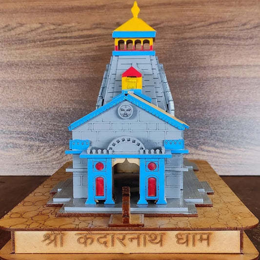 Large Full Color Kedar | Shri Kedarnath Temple 3D Model | Kedarnath Dham Acrylic Model