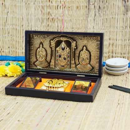 Balaji Charan Paduka Box || Tirupati Balaji Pooja Box