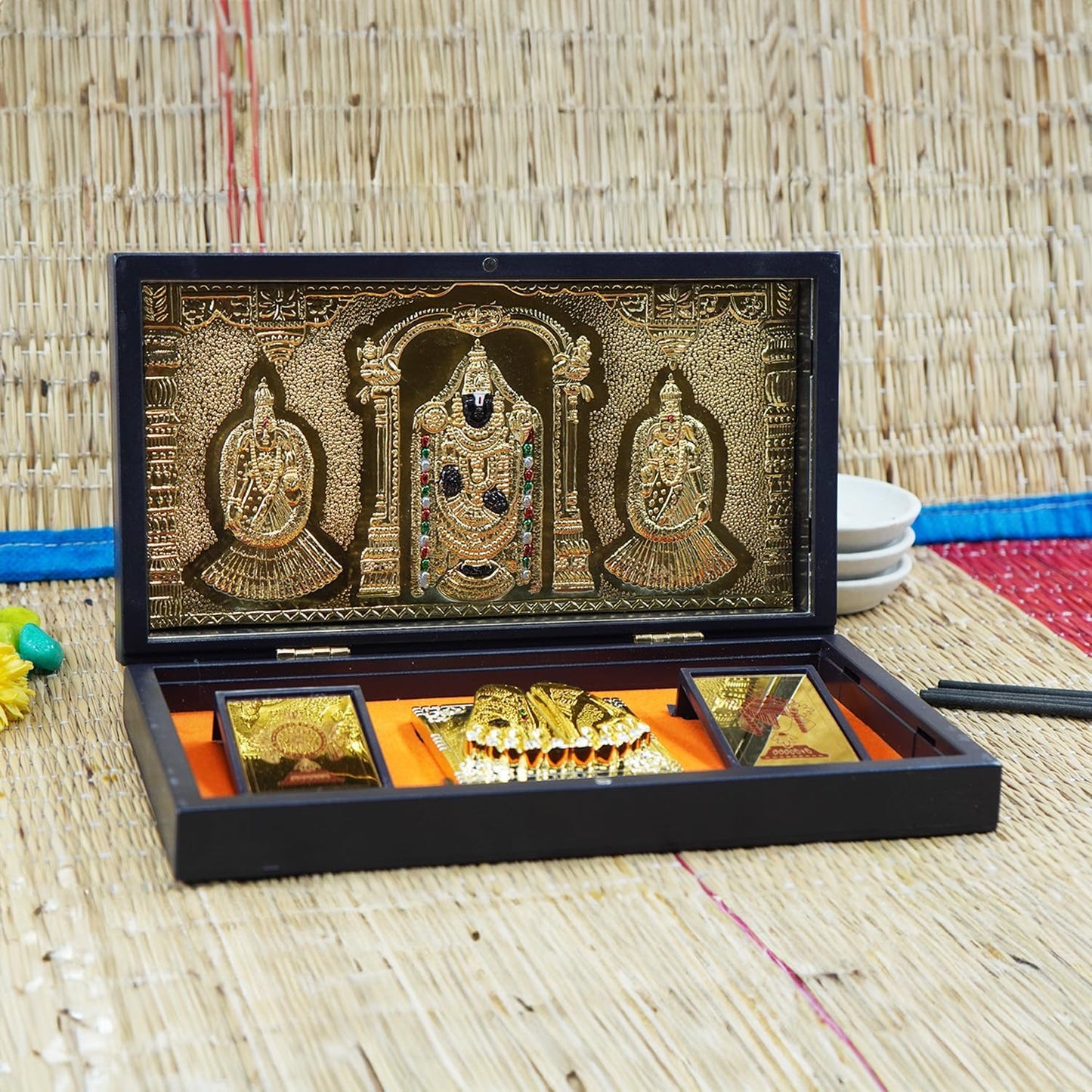 Balaji Charan Paduka Box || Tirupati Balaji Pooja Box