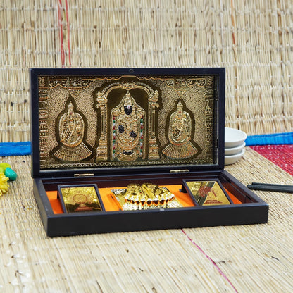 Balaji Charan Paduka Box || Tirupati Balaji Pooja Box