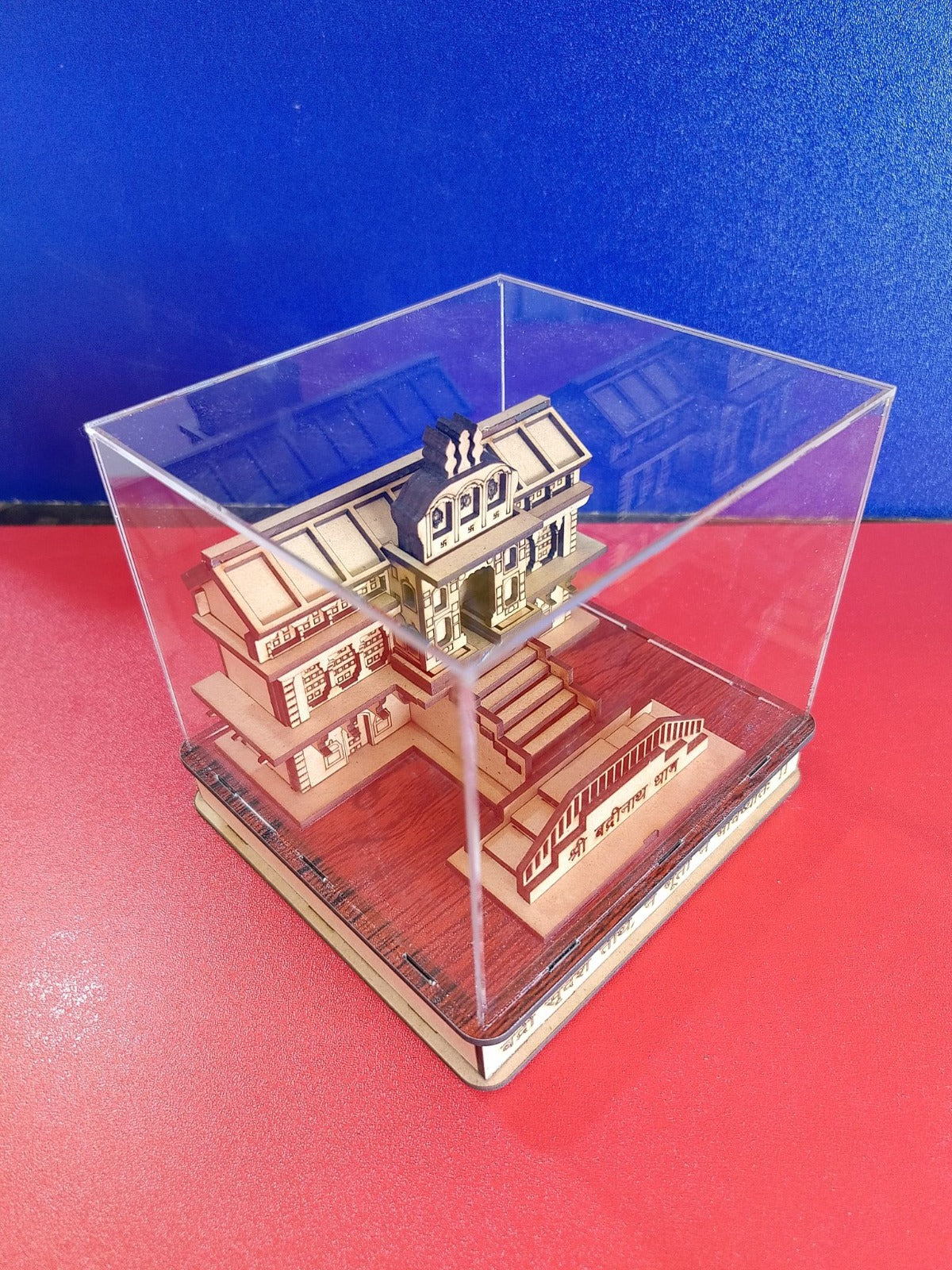 Shri Badrinath Medium Acrylic Model | | Badrinath Dham 3D Acrylic Model | Medium Badrinath Temple Model