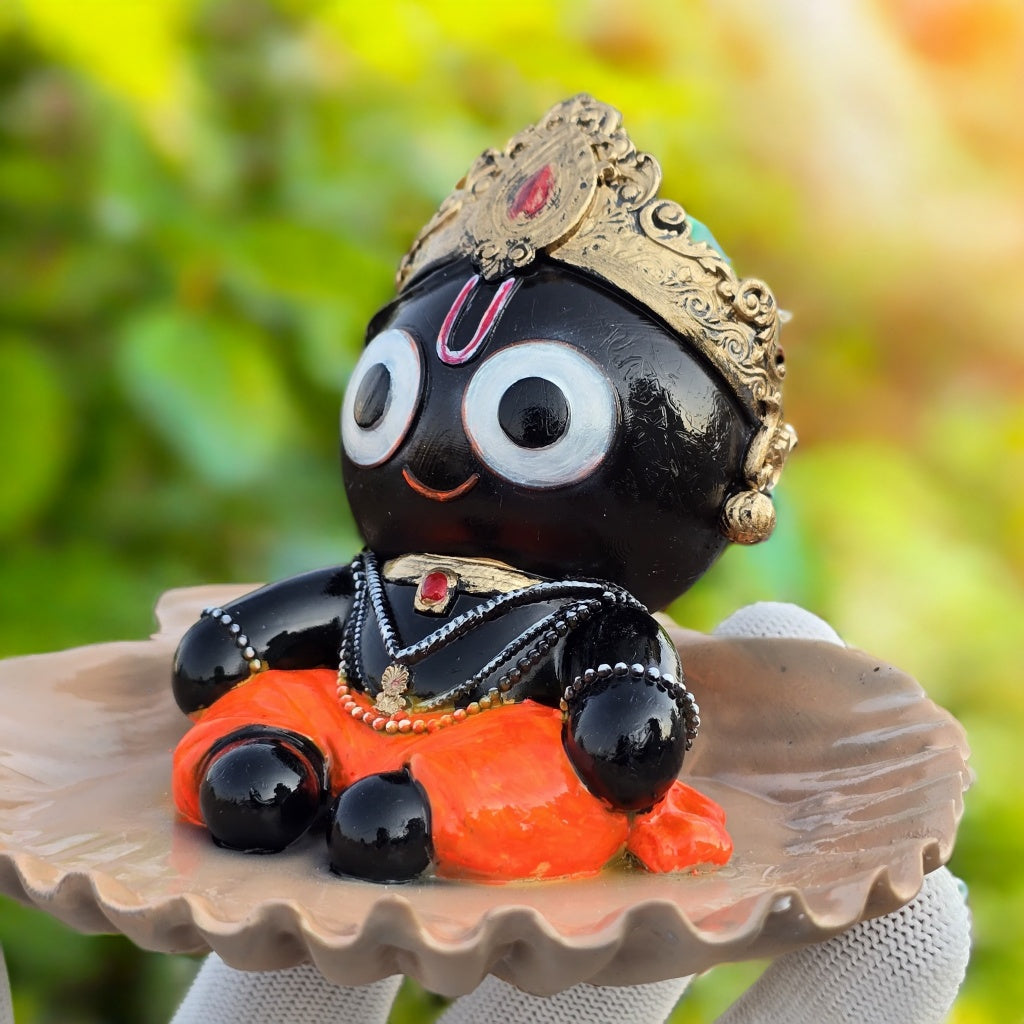 Bal Jagannath Murti on Shankh Base | Bal Jagannath Murti