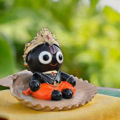 Bal Jagannath Murti on Shankh Base | Bal Jagannath Murti