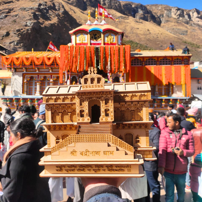 Badrinath Large 3D Model | Exquisite Temple Replica | Religious 3D Badrinath Temple Model