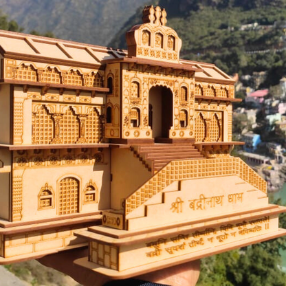 Badrinath Large 3D Model | Exquisite Temple Replica | Religious 3D Badrinath Temple Model