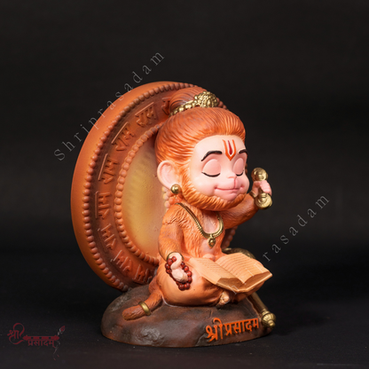 Meditating Bal Hanuman Idol | Bal Hanuman Murti | Idol for Car Dashboard