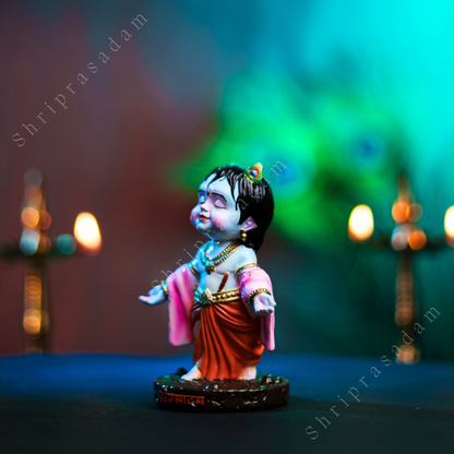 Lord Krishna Bal Gopal Idol | Makhan Chor Murti | Bal Gopal Idol for Car Dashboard