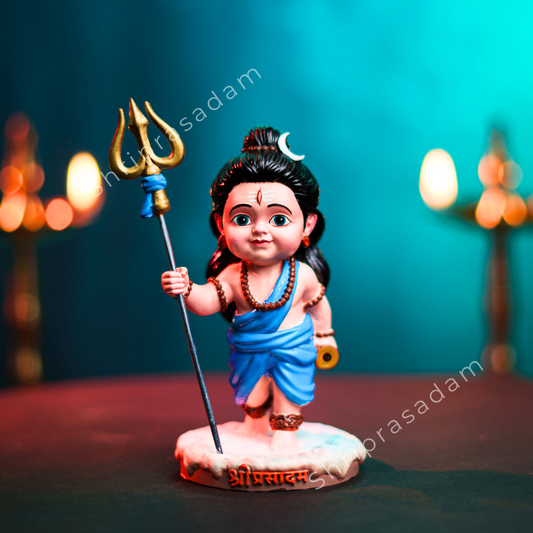 Lord Shiva Idol |Shiva Balroop Murti | Lord Shiva Murti for Mandir & Decor