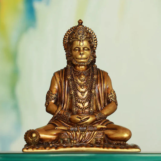 Meditating Lord Hanuman Idol | Bajrang Bali Murti | Hanuman Ji in Meditation Posture