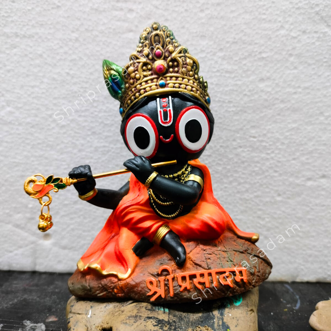 Lord Jagannath Idol | For Car Dashboard | For Home Temple | Gifts