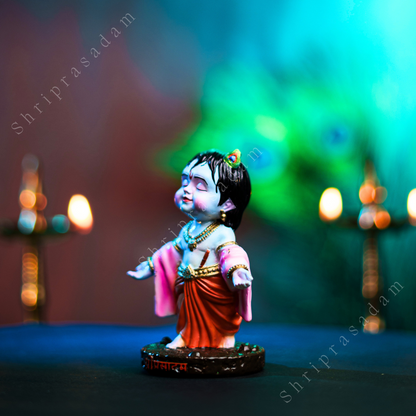 Lord Krishna Bal Gopal Idol | Makhan Chor Murti | Bal Gopal Idol for Car Dashboard