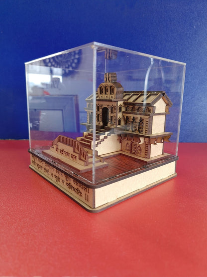 Shri Badrinath Medium Acrylic Model | | Badrinath Dham 3D Acrylic Model | Medium Badrinath Temple Model