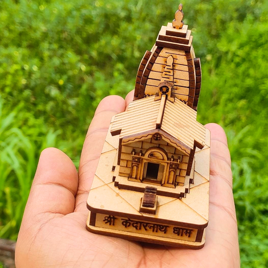 Shri Kedar Base 3D Beautiful Wooden Model | Kedarnath 3D Wooden Model | Kedarnath Dham Model