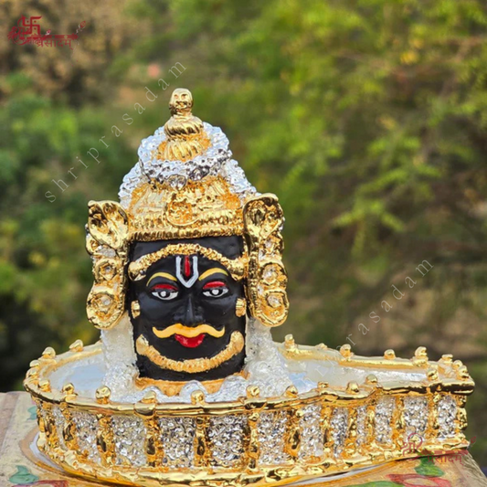 Mahakaleshwar Jyotirlinga Idol | Gold & Silver Plated Divine Statue